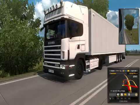 1.32 Euro Truck Simulator 2   SCANIA 124L . покатушки по Европе
