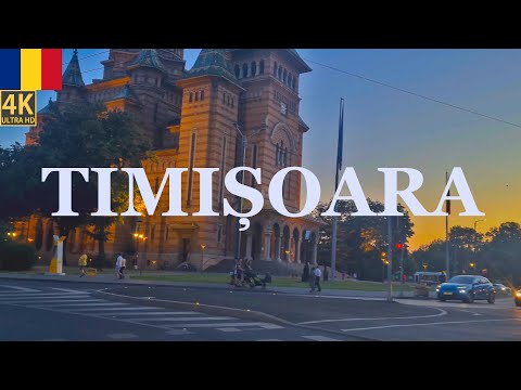 4K Timișoara Another City Drive Timiș Banat Romania 4K