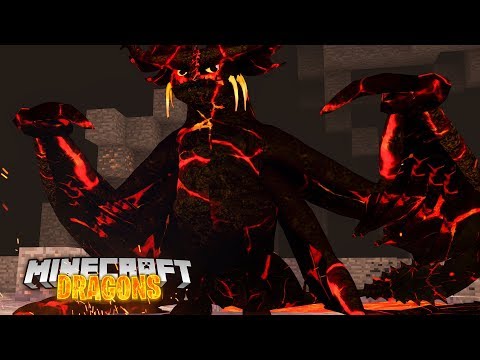 LAVA STORMCUTTER ERUPTS VOLCANO! - Minecraft Dragons