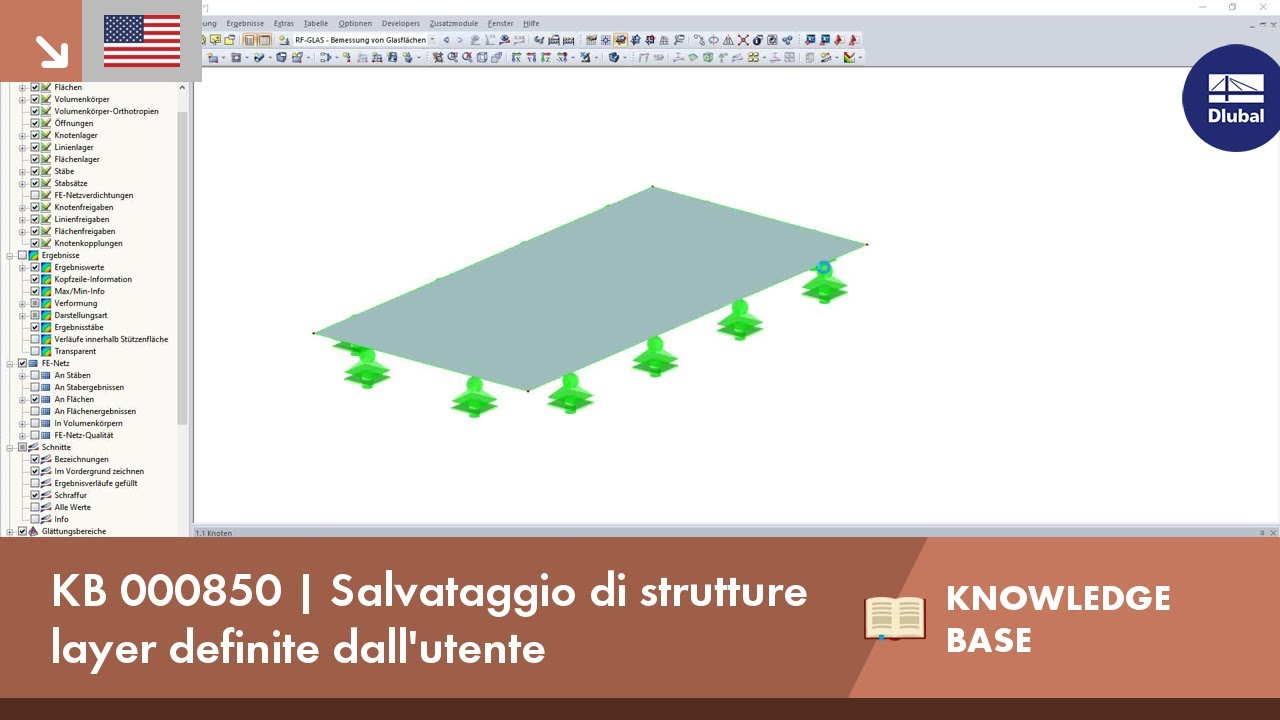 KB 000850 | Salvataggio di strutture layer definite dall&#39;utente