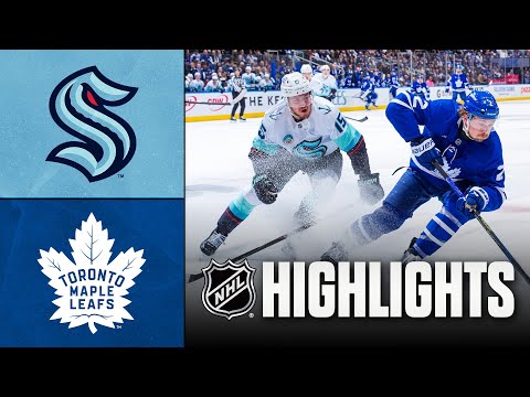 NHL Highlights | Kraken vs. Maple Leafs | October 18, 2025