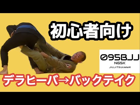 【初心者向け】デラヒーバガード→バックテイク
