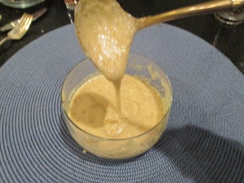 Mustard Sauce Recipe for Danish New Year's Eve Cod Dinner.  - Sennepssovs
