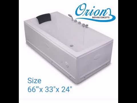 ORION Acrylic OTB16 Bath Tub, For Bathroom, 1800mmx1200mm