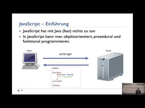 Vorlesung 04 - Fortgeschrittene Programmierung 2019 - Javascript Grundlagen