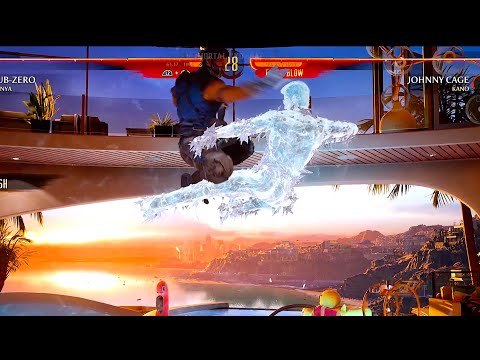 ICE CLONE IS GODLIKE - Mortal Kombat 1 Sub Zero Gameplay