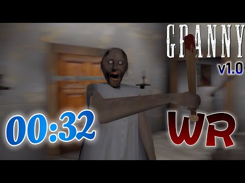 Granny v1.0 in 32 Seconds! (Speedrun)