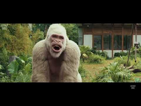 La Broma De George película 🎥 Proyecto Rampange De vastacion mono 🐵lobo 🐺 y el cocodrilo 🐊 2018