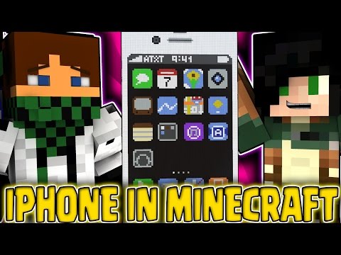 IPHONE IN MINECRAFT W/ErenBlaze