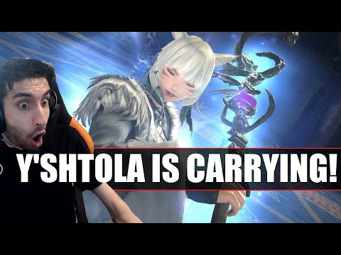 FFXIV 6.1 Endwalker MSQ #14 - Y'SHTOLA WENT FULL ALPHA!! OH MY GOD.
