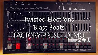 Video thumbnail for Twisted Electrons Blast Beats -Factory Preset DEMO- by SoundOptimize
