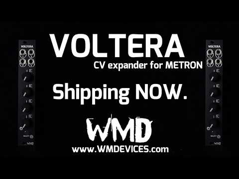 WMD Voltera - CV expander for Metron, OUT NOW!