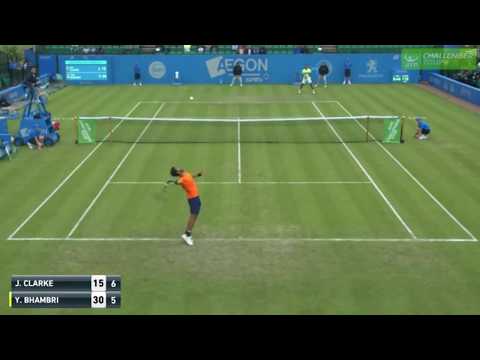 Jay Clarke Shot of the Day at Aegon Open Nottingham