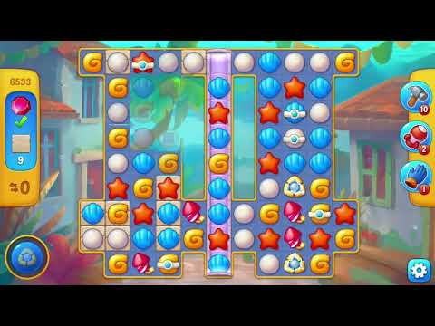 [FISHDOM Walkthrough] Level 6533 Super Hard (Qua màn - Fishdom)