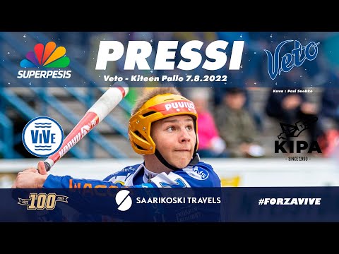 PRESSI Vimpelin Veto - Kiteen Pallo 7.8.2022