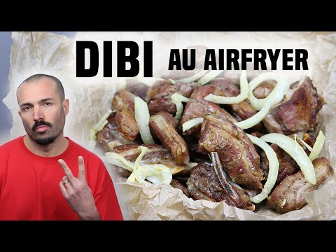Le VRAI goût du DIBI (Grillade de Viande à l'AFRICAINE) au AIRFRYER [STREET FOOD]