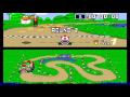 Super Mario Kart Walkthrough Mushroom Cup 100cc Part 1