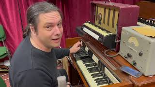 Video thumbnail for Hammond S6 Chord Organ Demonstration and Blue Jay Way story by Vintage Keys Studio