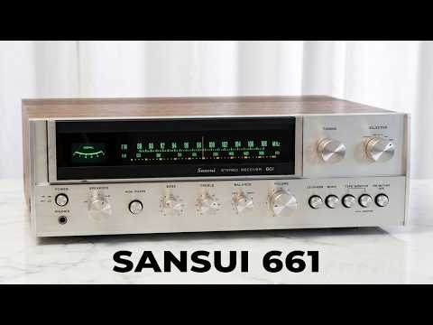 ✨ Sansui 661 Vintage Stereo Receiver – Professionally Serviced – Wood Cabinet – Made in Japan image 22