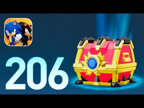 Sonic Forces: Gameplay Walkthrough Part 206 - Gold Red New Collect Chest! (iOS, Android)