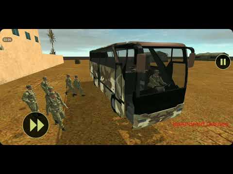 Army Bus Driver Us Soldier Transport Duty 2017 - Android Gameplay HD