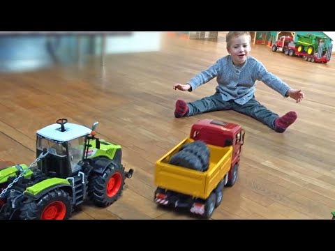 Bruder Truck & Tractor WORLD, Best of JACK's BRUDER Toy Kids Play!