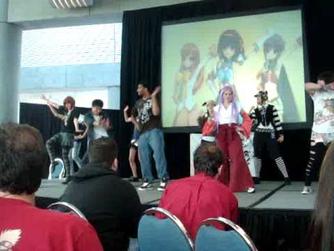 Fanime 2009 @ Stage Zero Mimicking Dances