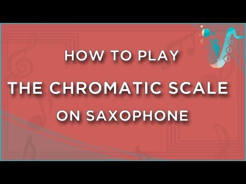 MINI LESSON - How to Play a Chromatic Scale on Saxophone