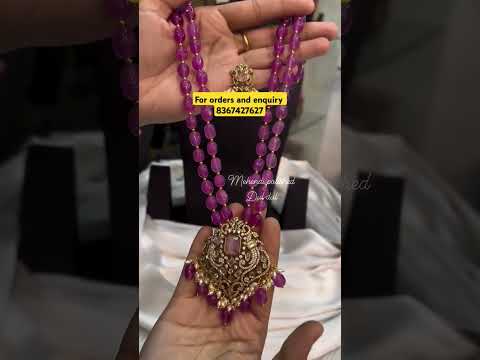 monalisa beads jewellery collection||#trending #jewellery #youtubeshorts #virakshorts #shopping #yt