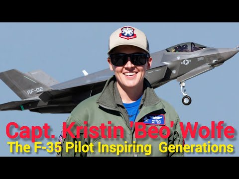 Meet the F-35 Fighter Pilot Breaking Barriers | Capt. Kristin 'Beo' Wolfe