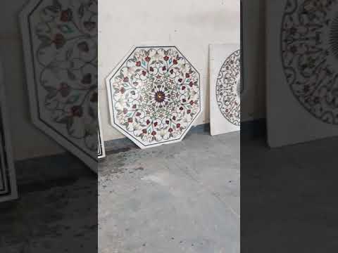 500 sqft designer flooring marble inlay work