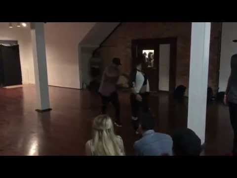 JADE CHYNOWETH dancing with CJ SALVADOR at Millennium Dance SLC