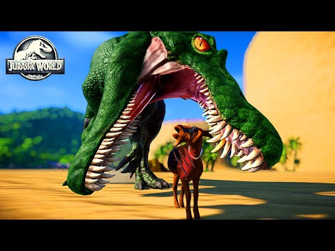 Jurassic World Evolution ! Spinosaurus Vs Suchomimus Vs Spinoraptor Dinosaurs Fighting