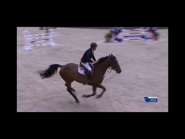 The father of this frozen embryo is the Legend CSI 1.60m Stallion Heartbreaker with rider Peter Geerink.