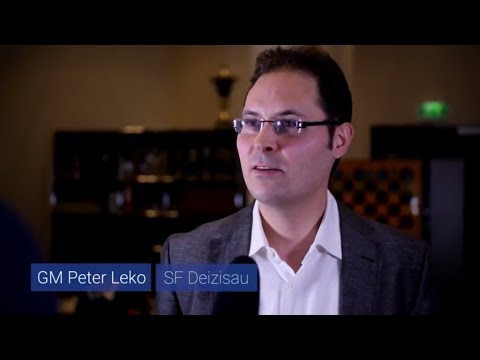 Peter Leko punktet! | Schach Interview | Schachbundesliga 2017 /2018