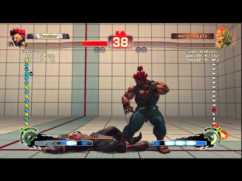 umezu1986 [Akuma] vs. SawayakaBudou [Dhalsim] | SSF4 AE