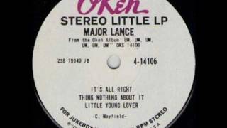 MAJOR LANCE - IT'S ALL RIGHT - MINI LP OKEH 4-14106.wmv