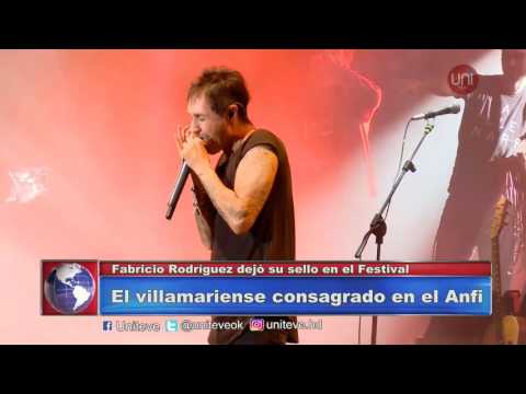 Fabricio Rodriguez dejó su sello en el Festival.