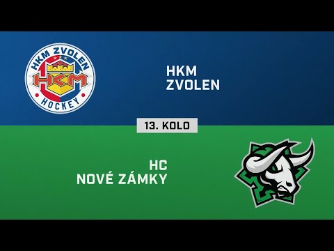 13. kolo: HKM Zvolen - HC Nové Zámky 3:0 (HIGHLIGHTY)