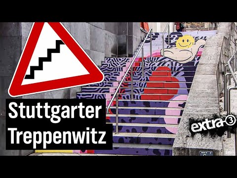 Realer Irrsinn: Teure Treppenkunst in Stuttgart | extra 3 | NDR