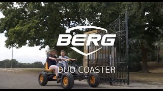 Dvivietis minamas kartingas pripučiamais ratais | Vaikams nuo 6 metų | Duo Coaster BFR | Berg 07.17.00.00