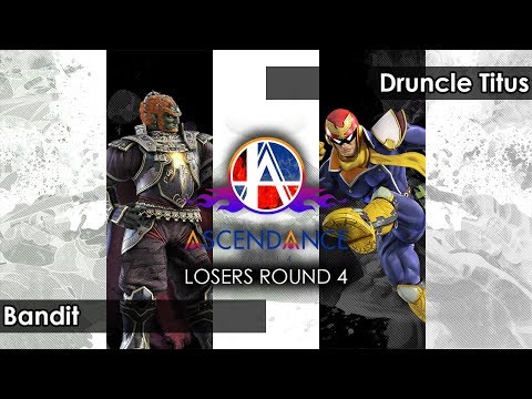 Smash 4: Bandit (Ganondorf) V FSF | Druncle Titus (Captain Falcon) - Ascendance 81 Tournament SSB4
