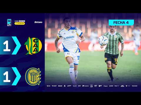 ALDOSIVI 1 - 1 ROSARIO CENTRAL | Resumen del partido | #TorneoMercadoLibre 2026 🏆