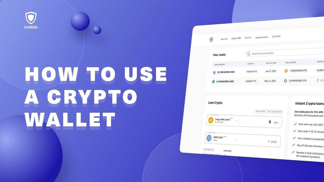 How to use a crypto wallet with Guarda