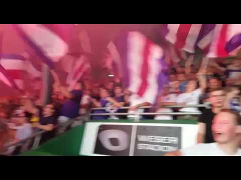 Osnabrücker Ultras mit fetter PYROSHOW!