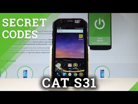 Secret Codes CAT S31 - Hidden Mode / Tricks / Tips |HardReset.Info