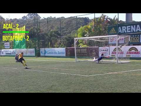 DISPUTA DE PÊNALTIS NA COPA ZICO DE JUIZ DE FORA - EQUIPE AÇAÍ X BOTAFOGO - JULHO 2018