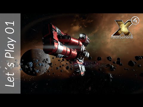 Lets Play: X4 Foundations -#01 Missionen suchen, Neustart!