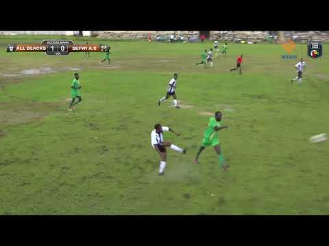 SWEDRU ALL BLACKS 1 - 0 SEFWI ALL STARS - ACCESS BANK DIVISION ONE LEAGUE HIGHLIGHT