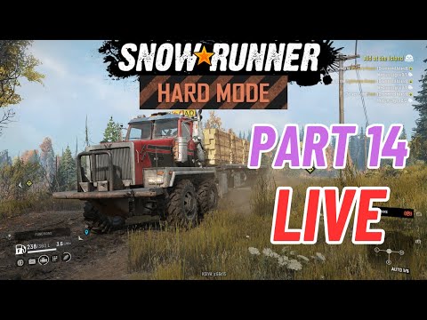Snowrunner Hardmode PS5 Playthrough Part 14